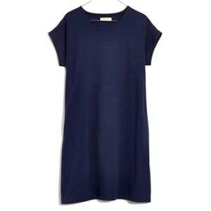 Madewell Tee Shirt Mini Dress Navy Blue XXS